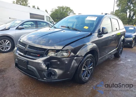 2019 Dodge Journey Se из США, поврежденный, VIN 3C4PDCBB6KT706818